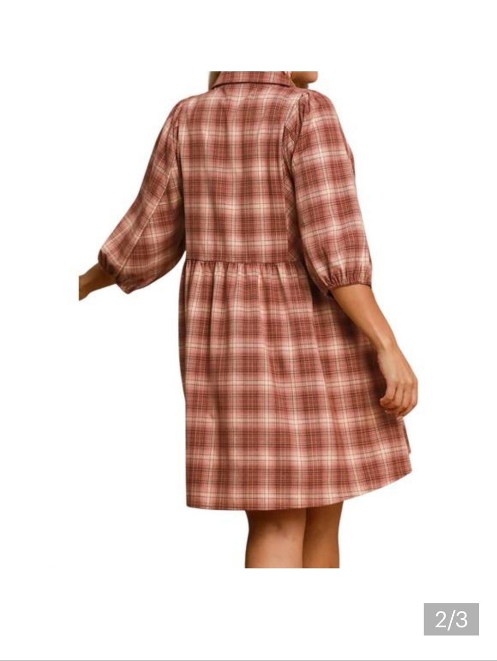 NEW UMGEE dear abby dress in mauve
